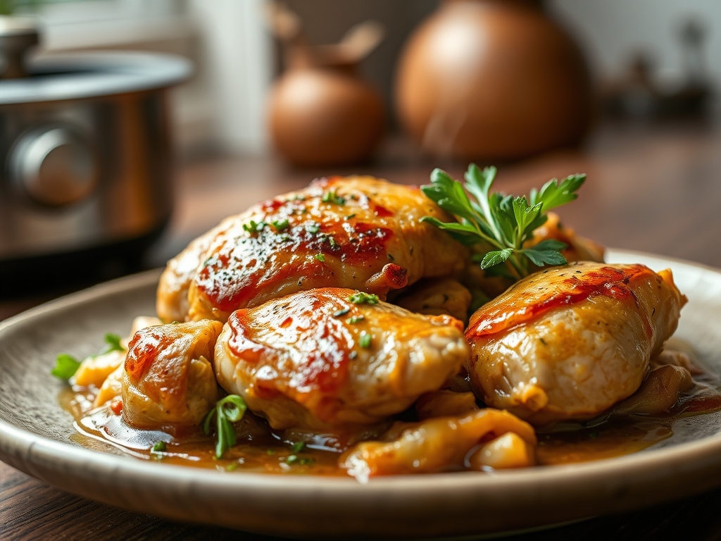 Freshly prepared crock pot healthy chicken recipes