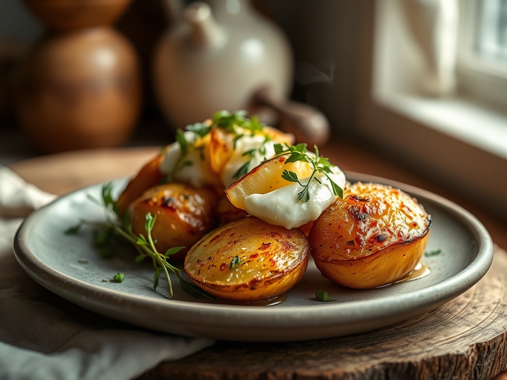 Freshly prepared easter potato recipes