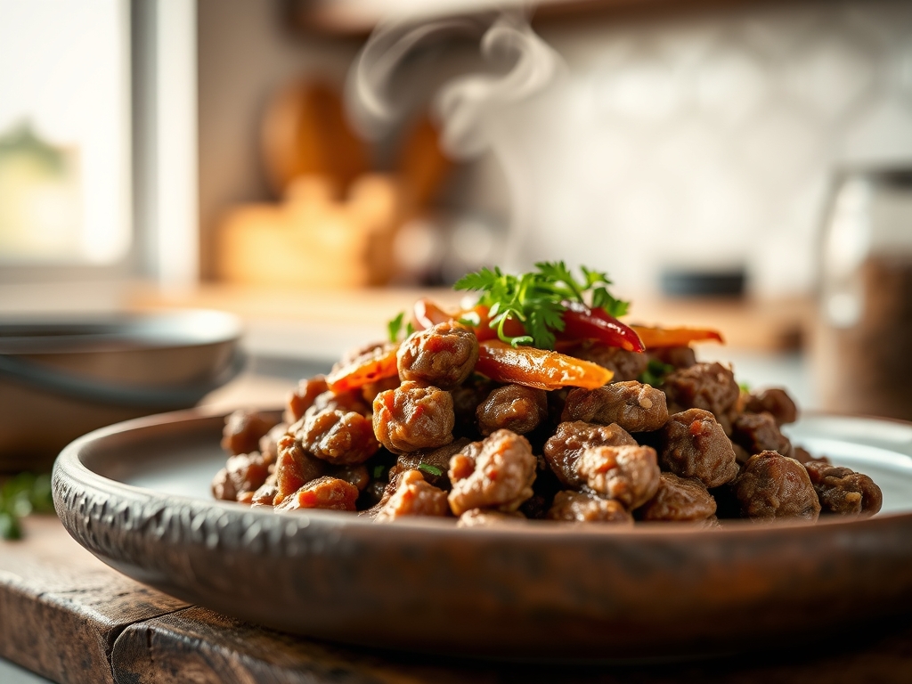 Freshly prepared lean ground beef recipes