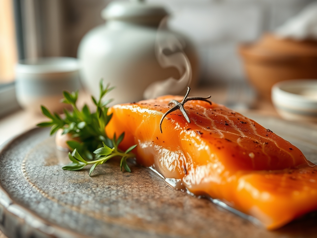 Freshly prepared lox salmon recipes