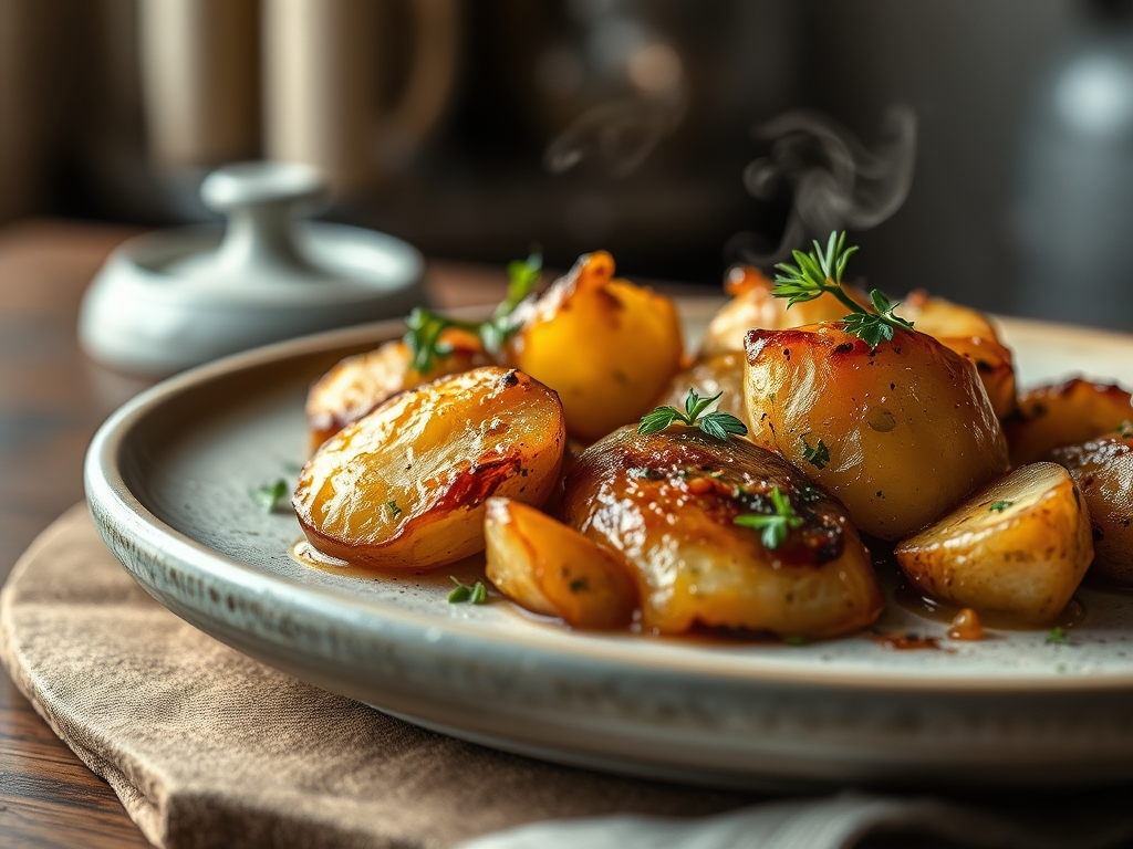 Freshly prepared main course potato recipes