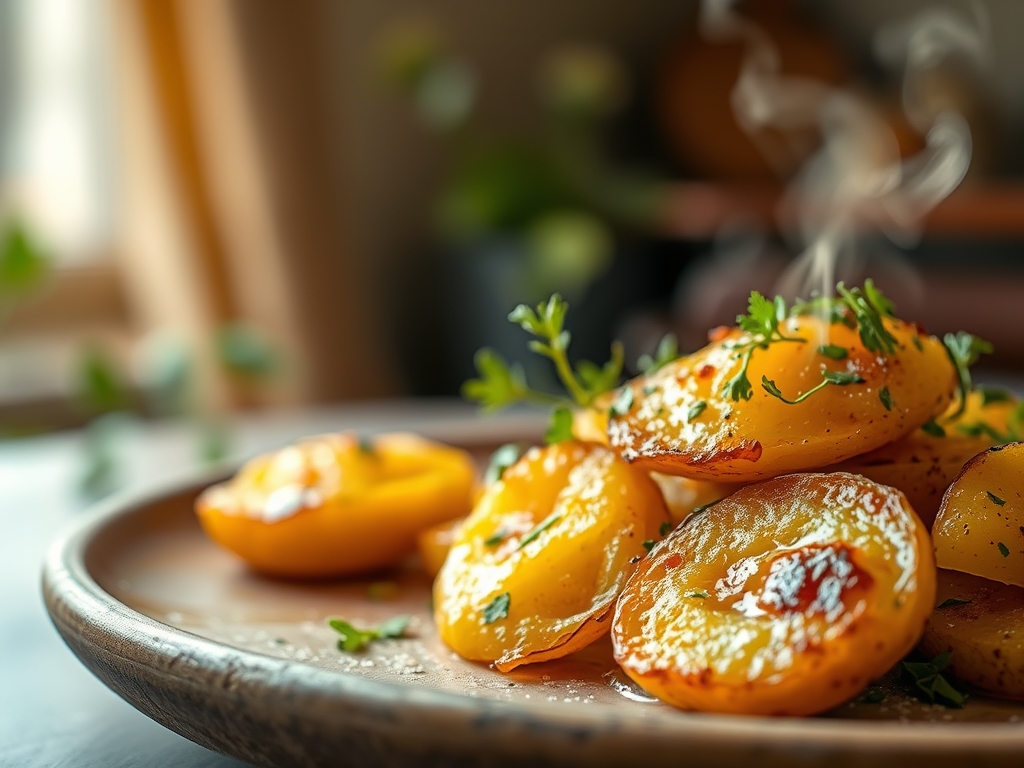 Freshly prepared main dish potato recipes