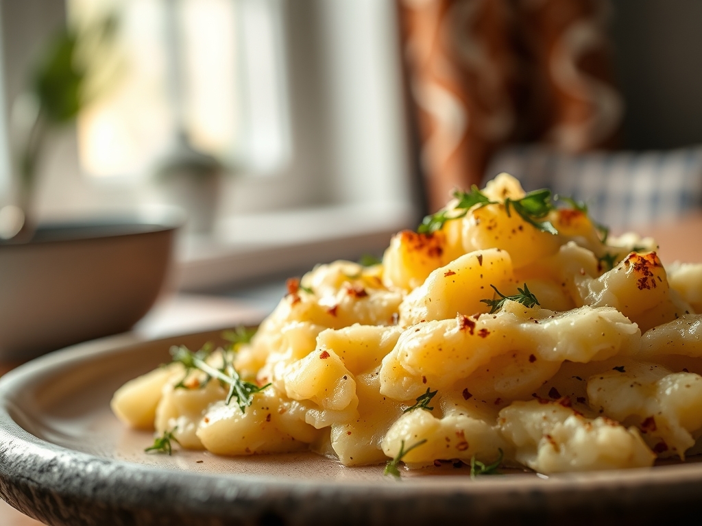 Freshly prepared mashed russet potato recipes