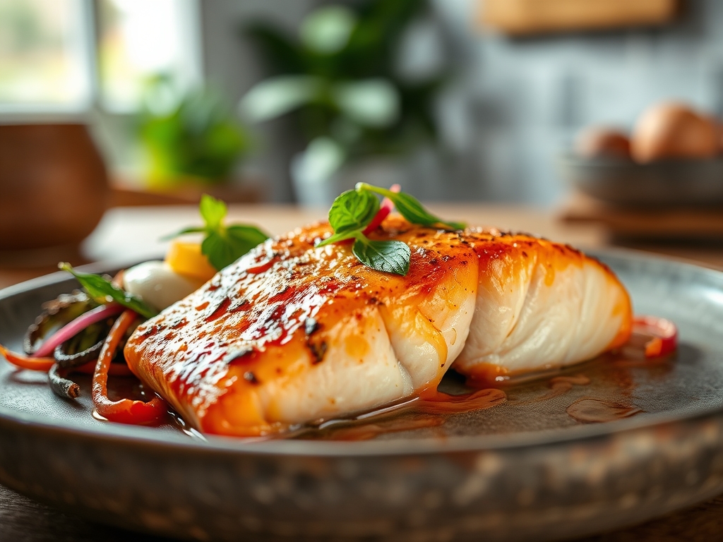 Freshly prepared salmon recipes thai