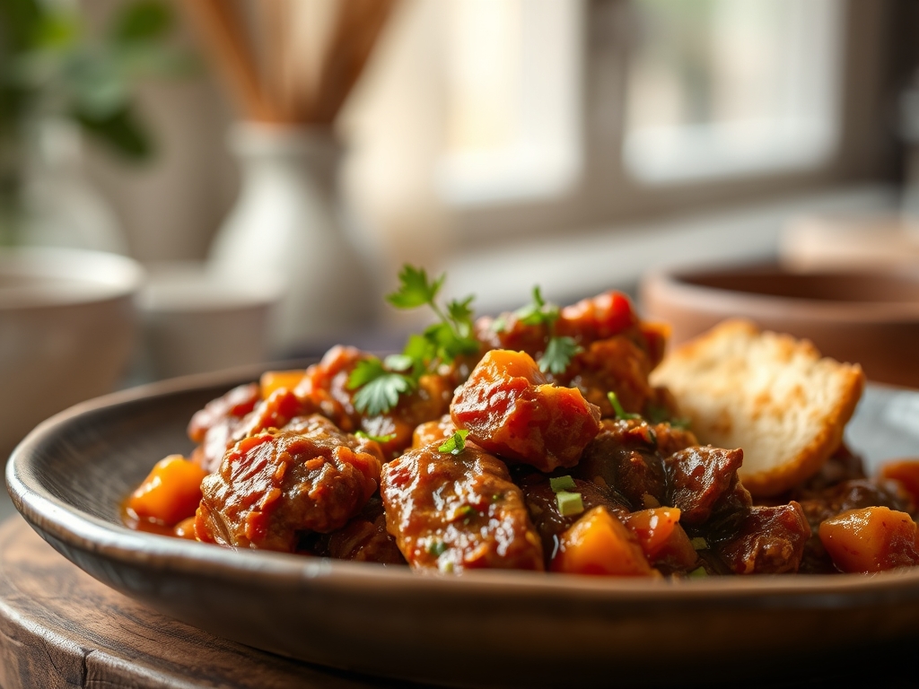 Freshly prepared slow cooker chilli beef recipes