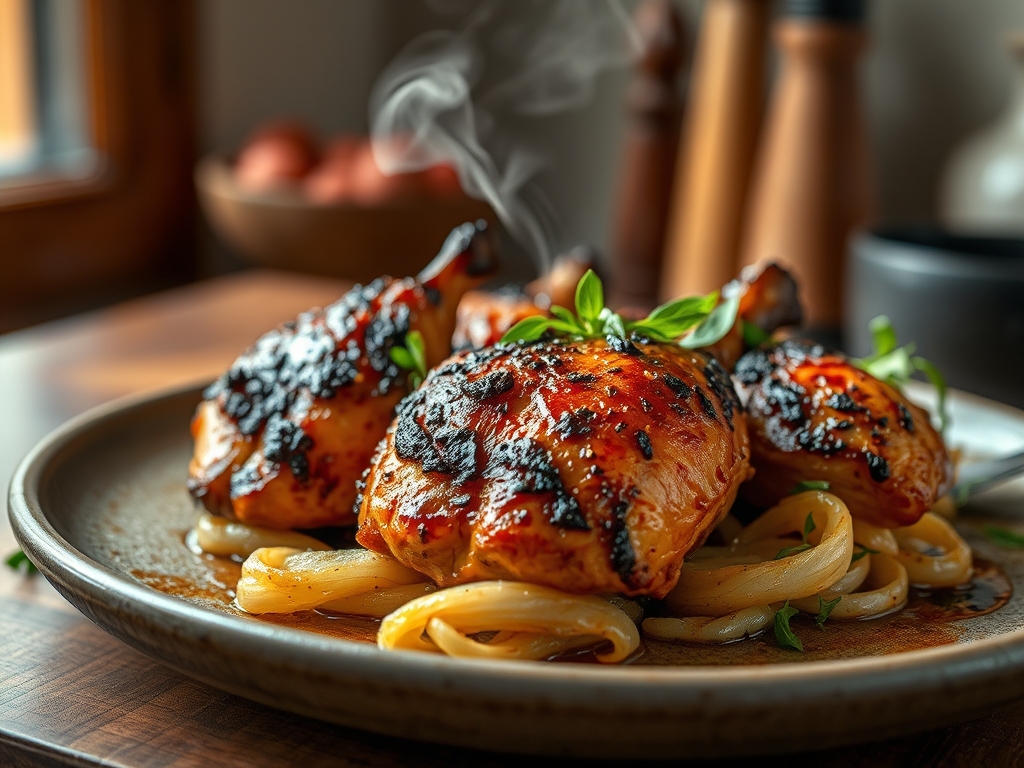 Freshly prepared smoked chicken recipes