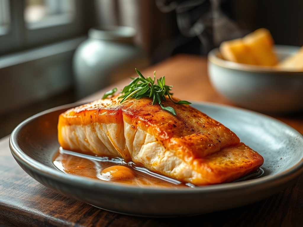 Freshly prepared sweet salmon recipes