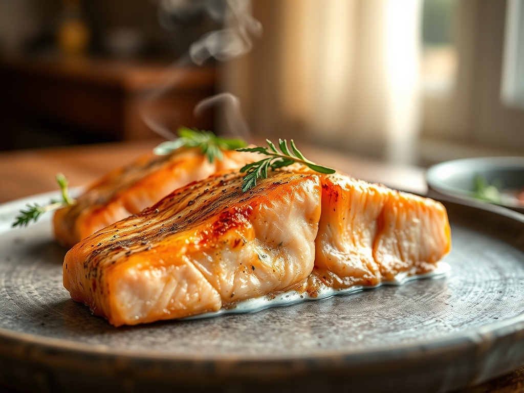 Freshly prepared wild caught salmon recipes